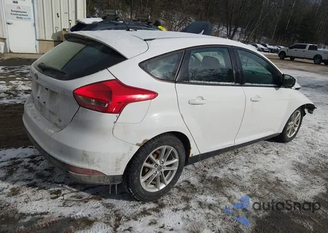 2018 Ford Focus Se из США, поврежденный, VIN 1FADP3K23JL237259